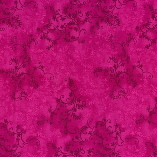 Fuschia - Mystic Vine Fabric