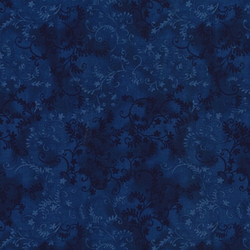 Indigo - Mystic Vine Fabric