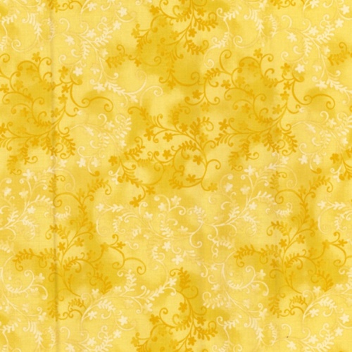 Lemon - Mystic Vine Fabric