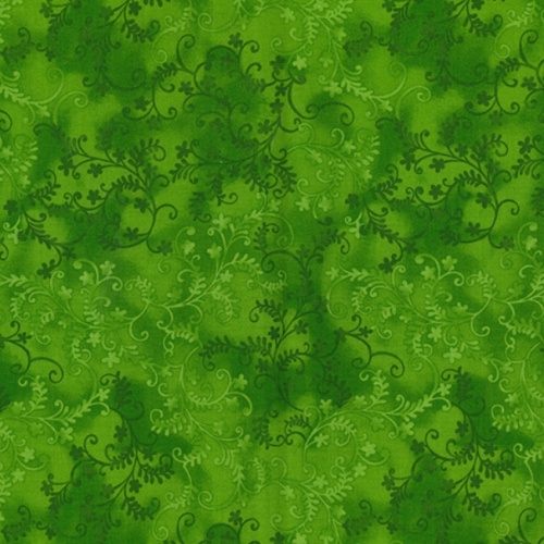 Lime - Mystic Vine Fabric