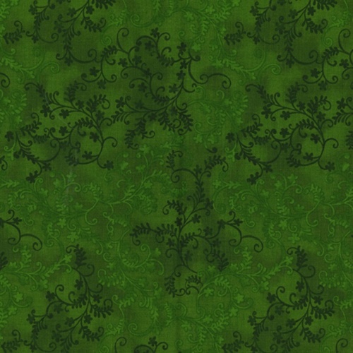 Olive - Mystic Vine Fabric