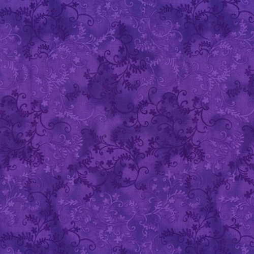 Purple - Mystic Vine Fabric