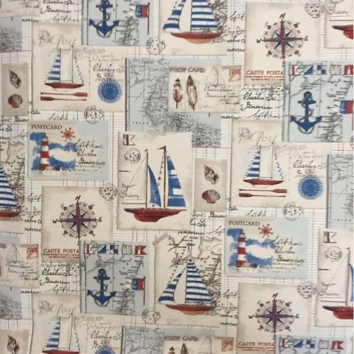 Nautical Canvas Fabric
