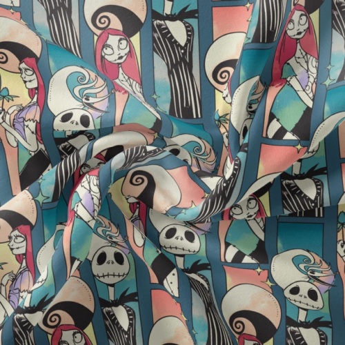 Nightmare Before Christmas Fabric - Mystical Dreamers