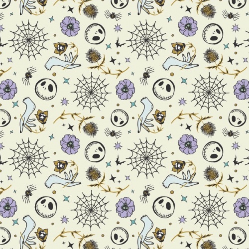 Nightmare Before Christmas Fabric - Spellbound