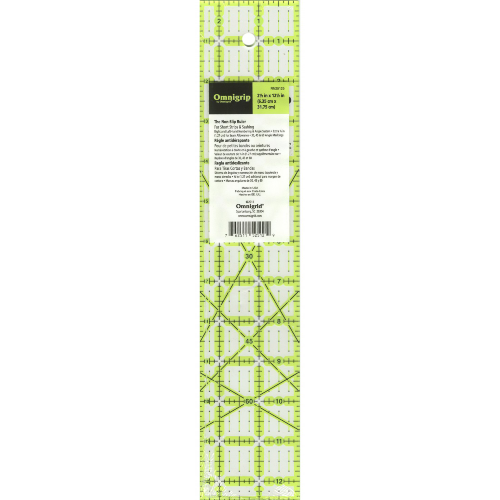 Omnigrip Non-Slip Ruler 6 x 12 - Picking Daisies