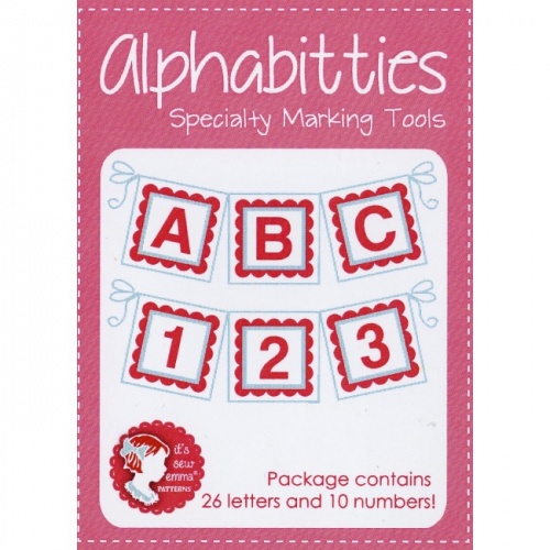 Pink Alphabitties Speciality Marking Tools | It's Sew Emma