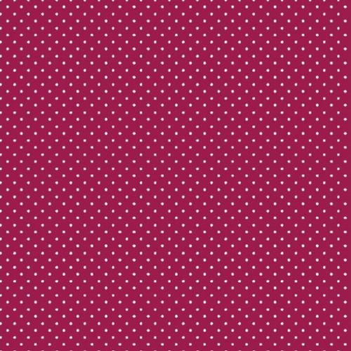 Cherry - Cotton Pinspot Fabric