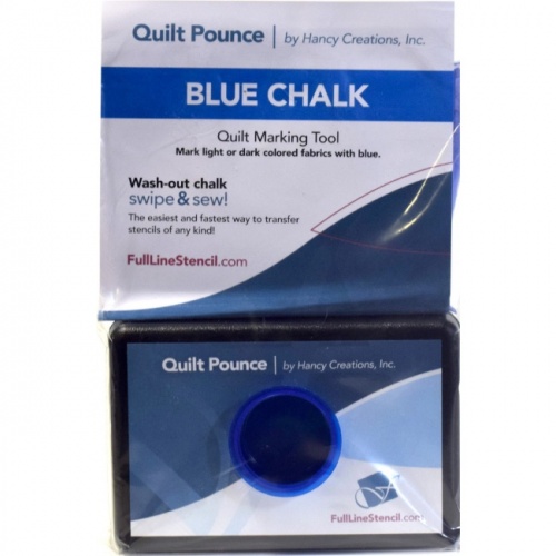 Ultimate Pounce Powder Pad for Quilt Stencils - Blue