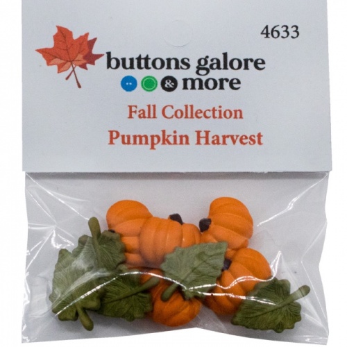 Pumpkin Harvest Buttons