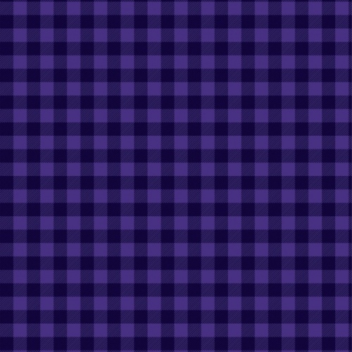 Buffalo Check Purple and Black Fabric