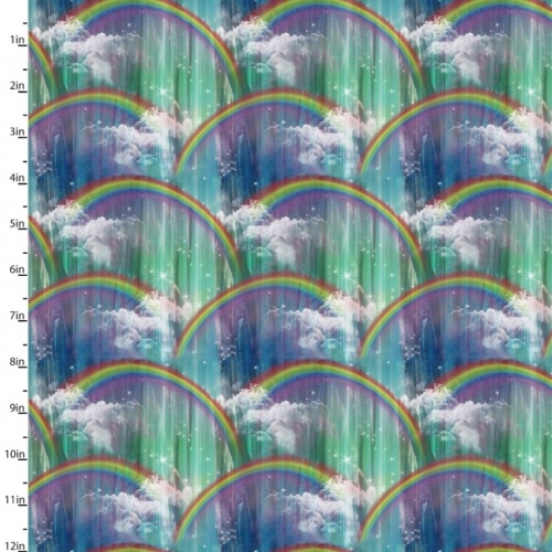 Rainbow Waterfall Multi - Princess Dreams - 3 Wishes