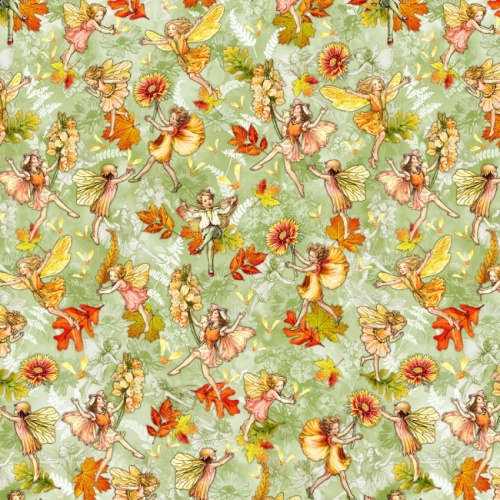 Sage - Autumn Fairy Flight - Flower Fairies of the Autumn Fabric