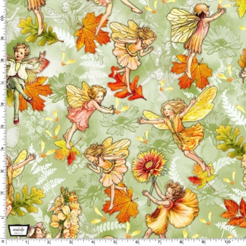 Sage - Autumn Fairy Flight - Flower Fairies of the Autumn Fabric