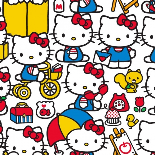 Sanrio Hello Kitty At Play Fabric