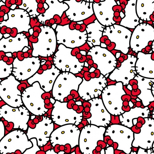 Sanrio Hello Kitty Packed Fabric