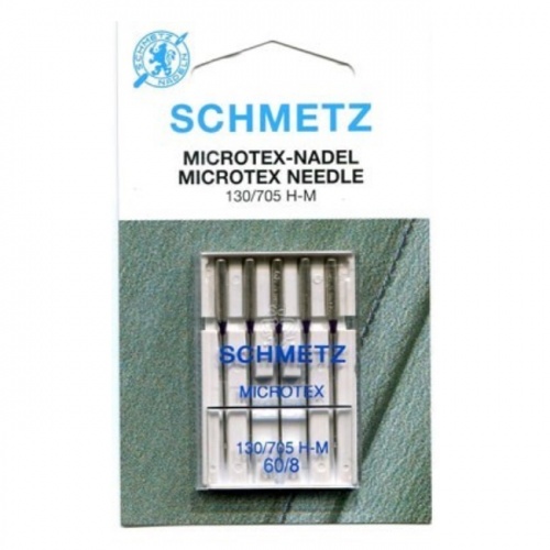 Schmetz Microtex Needles size 60/9
