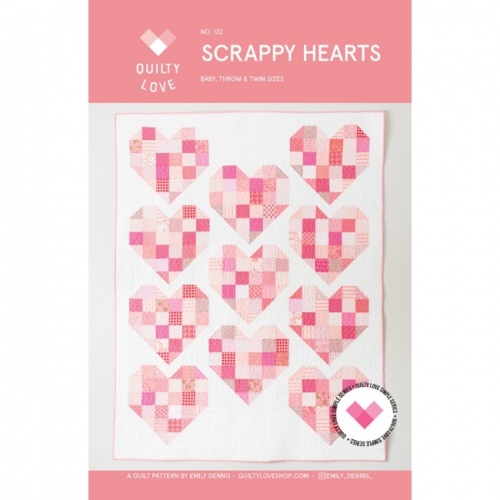 Scrappy Hearts - Quilt Pattern