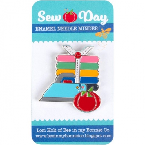 Sew Day Enamel Needle Minder