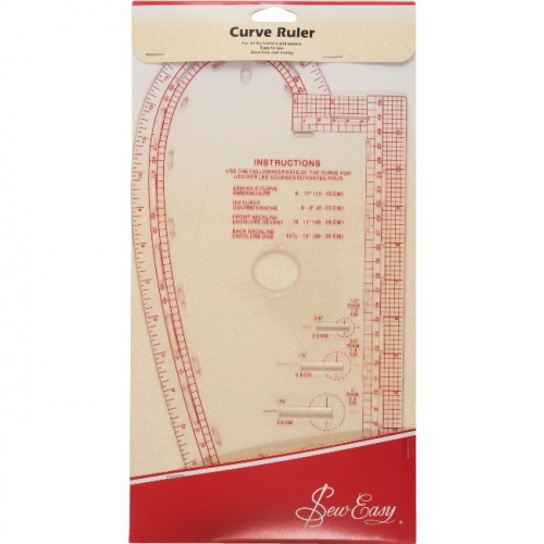 Sew Easy French Curve Ruler Med