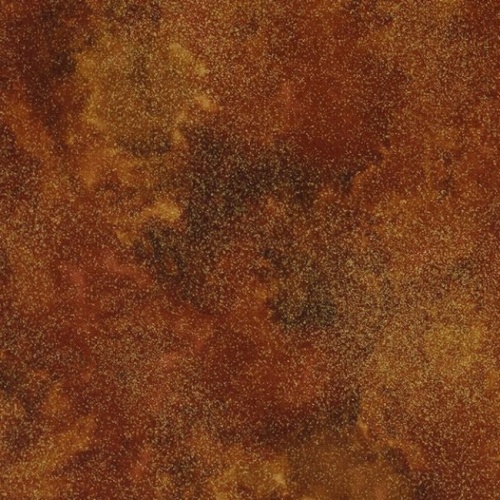 Timeless Treasures Shimmer Rust Metallic Fabric