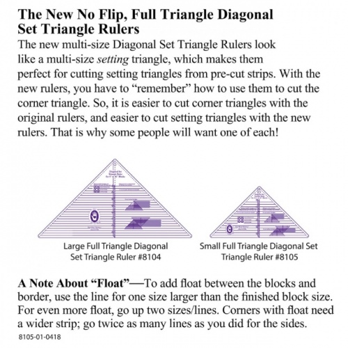 Small Diagonal Set Triangle | Marti Michell