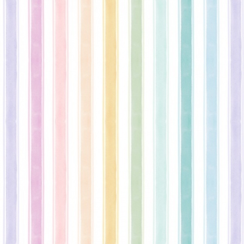 Spring Has Sprung Easter Stripe Fabric