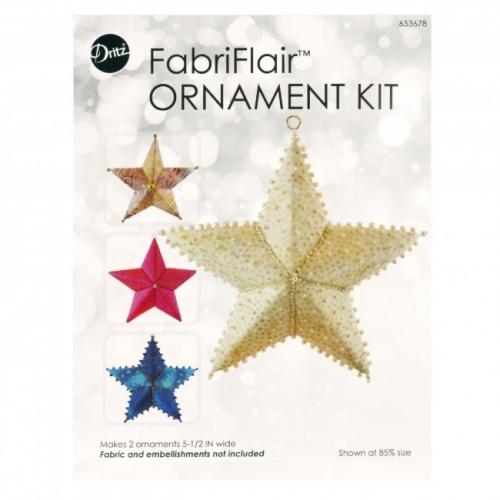Dritz Fabriflair Star Ornament Kit