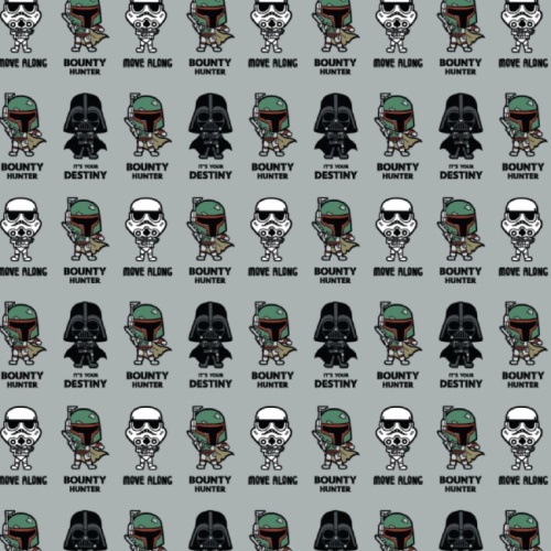 Star Wars Imperials Quotes Fabric