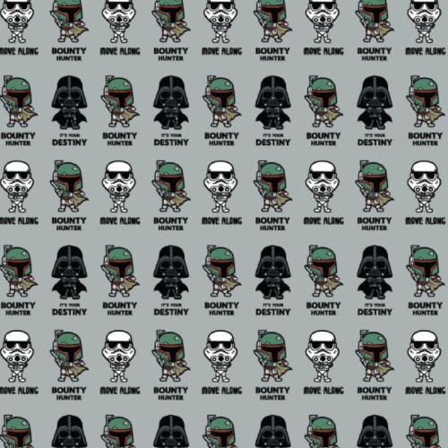 Star Wars Imperial Quotes Fabric