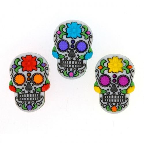 Sugar Skulls Buttons / Embellishments