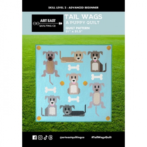 Tail Wags A Puppy Quilt Pattern Booklet