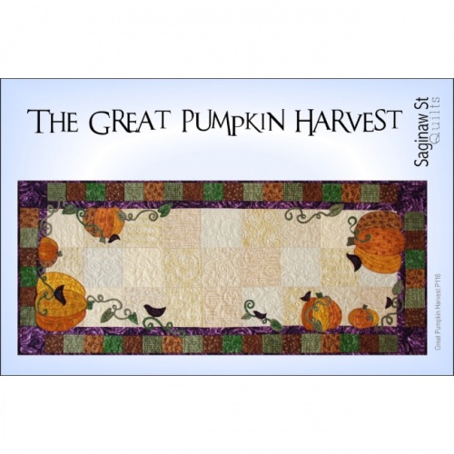 The Great Pumpkin Harvest Table Runner Pattern