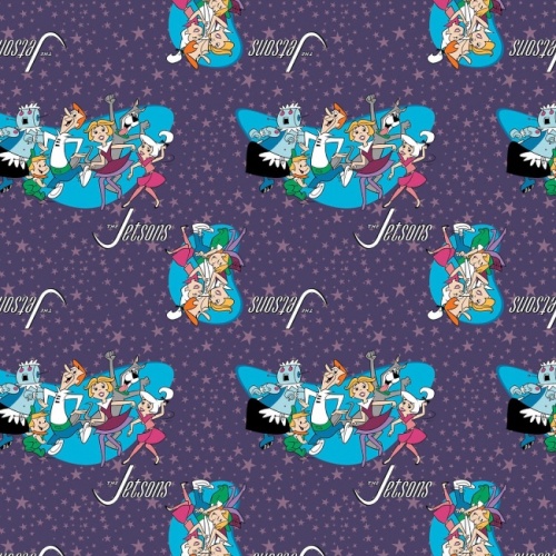 The Jetsons Retro Shapes Fabric