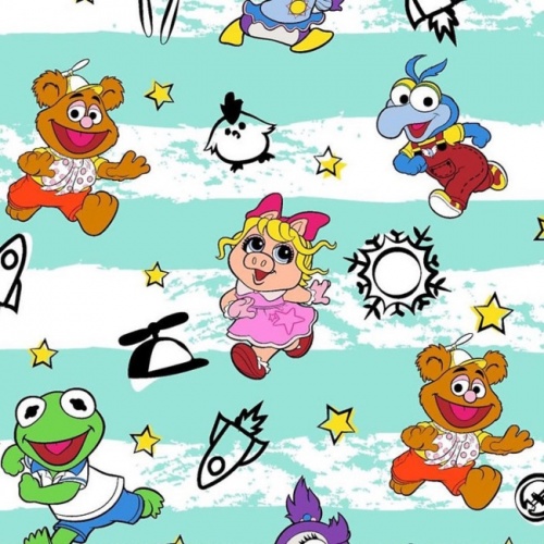 Disney The Muppets Babies Fabric