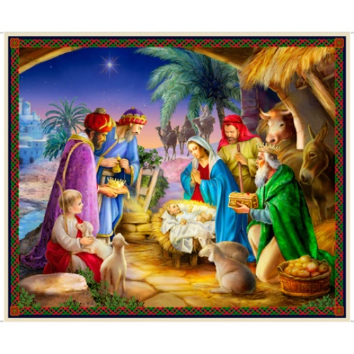 The Nativity Christmas Panel