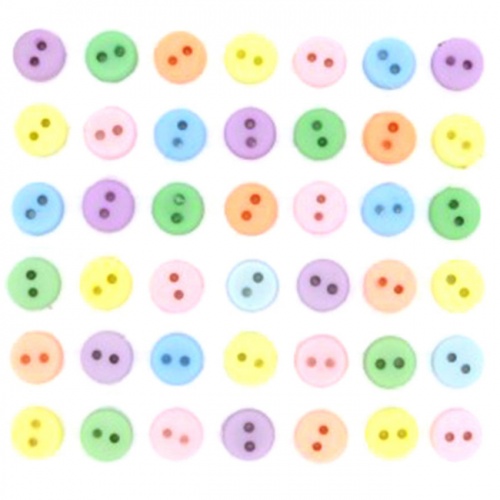Round Pastel Buttons