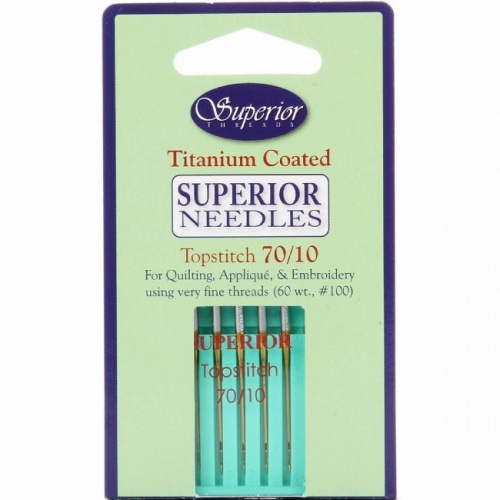 Superior Titanium Topstitch Needle 70/10 - 5pk