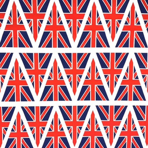 Union Jack Flag Bunting Panel - Triangle