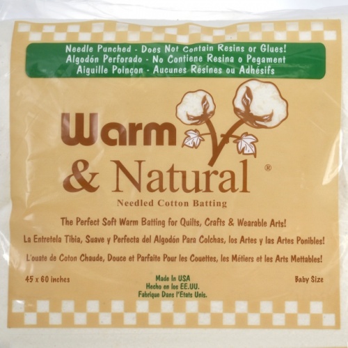 Warm and Natural Baby Size - Cotton - UK Only