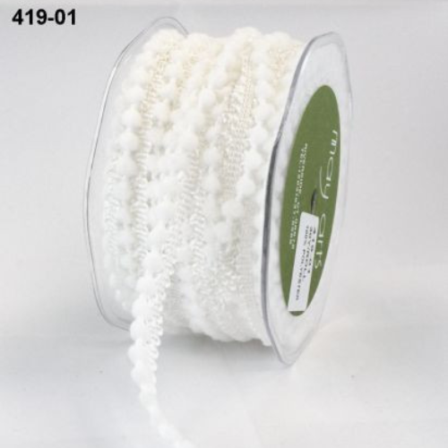 White Pom Pom 3mm