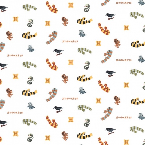 White House Scarves - Harry Potter Fabric