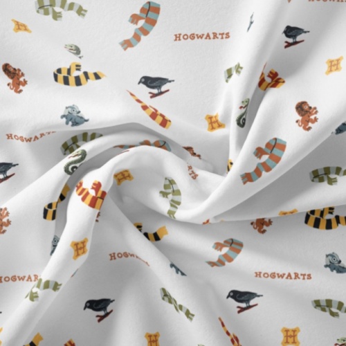 White House Scarves - Harry Potter Fabric