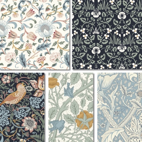 Nature's Dream - William Morris - Fat Quarters x 5