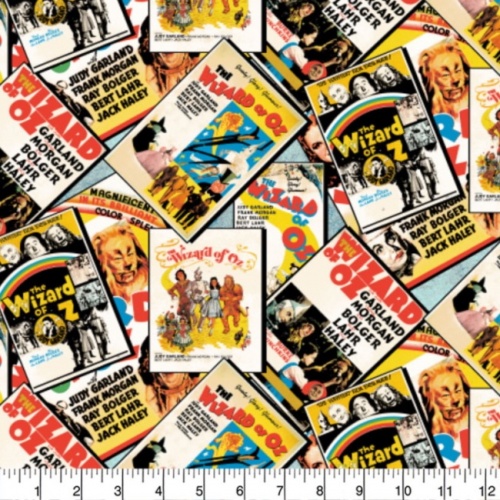 Wizard of Oz Posters Fabric