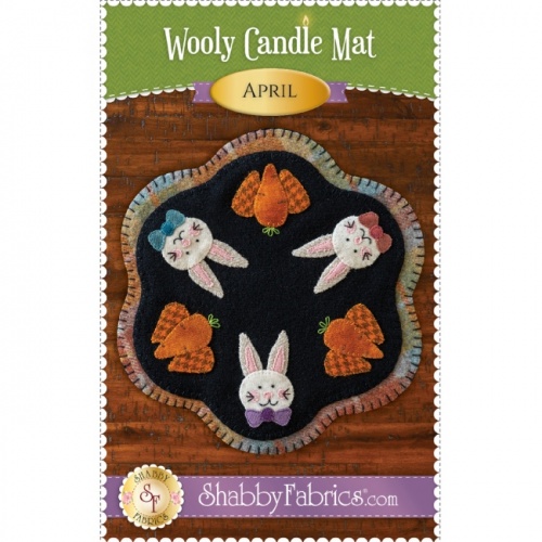 Wooly Candle Mat - April Pattern