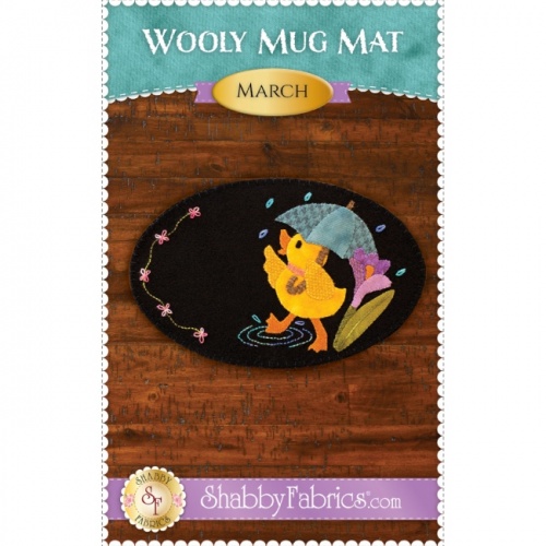 Wooly Mug Mat - March Pattern