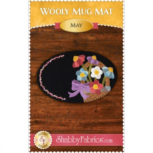 Wooly Mug Mat - May Pattern