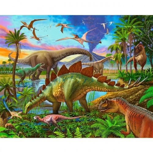 The World Of Dinosaurs Panel