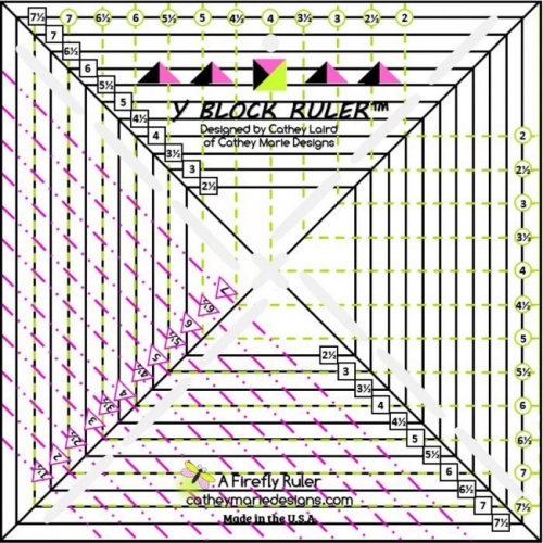 Y Block Ruler | Cathey Marie Designs